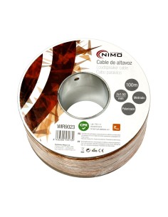 CABLE PARA ALTAVOZ 2X1.5MM, TRANSPARENTE 2