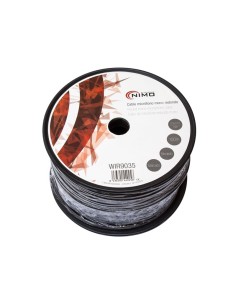 CABLE PARA MICRÓFONO MONO, NEGRO 100M WI 2