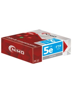 CABLE PARA DATOS FTP CAT.5E RIGIDO INTERIOR, 100M WIR9074 2