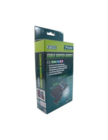 TESTER DE CONEXIONES DE REDES, UTP/FTP, RJ11/12, BNC Y USB TESNT001