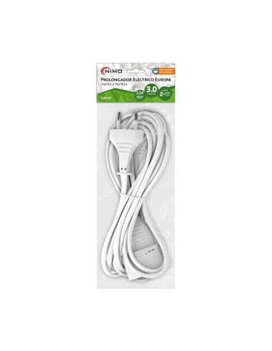 PROLONGADOR DE RED EUROPA MACHO - HEMBRA CEE 7/16 WIR127