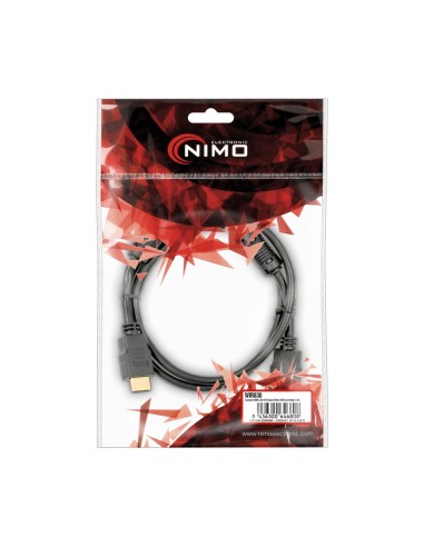 CONEXION HDMI 2.0B 4K HI-SPEED ETHER, M-M CON FERRITAS 1,0M WIR830