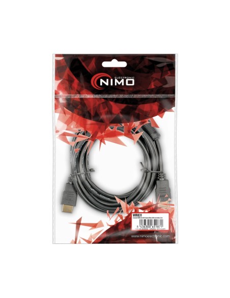 CONEXION HDMI 2.0B 4K HI-SPEED ETHER, M-M CON FERRITAS 2,0M WIR831