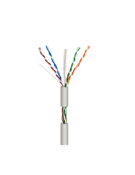 CABLE PARA DATOS UTP CAT.6 RIGIDO INTERIOR, 100M WIR9043