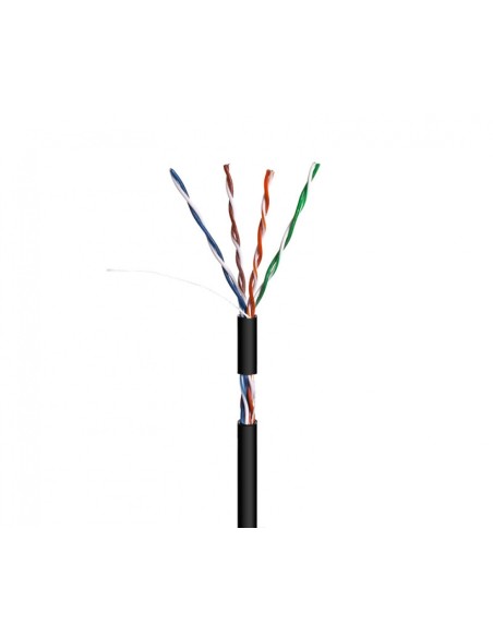 CABLE PARA DATOS UTP CAT.5E RIGIDO EXTERIOR, 305M WIR9070R