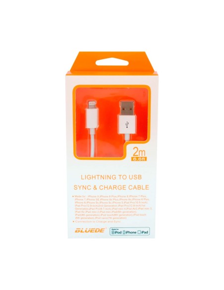 CONEXIÓN USB-A 2.0 A LIGHTNING IPHONE, C