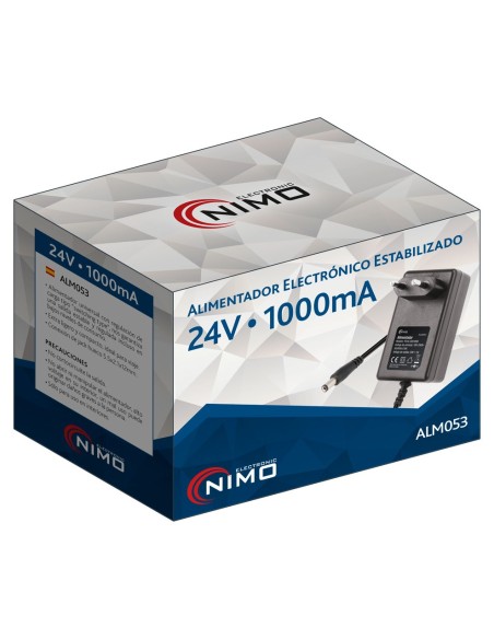 ALIMENTADOR ELECTRONICO UNIVERSAL 24VCC/1,0A ALM053