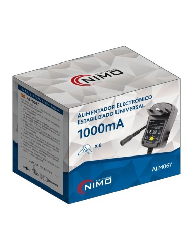 ALIMENTADOR REGULABLE MANUAL 3..12VCC/12