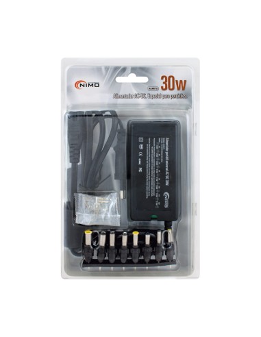 ALIMENTADOR REGULABLE MANUAL 5..12VCC/30W