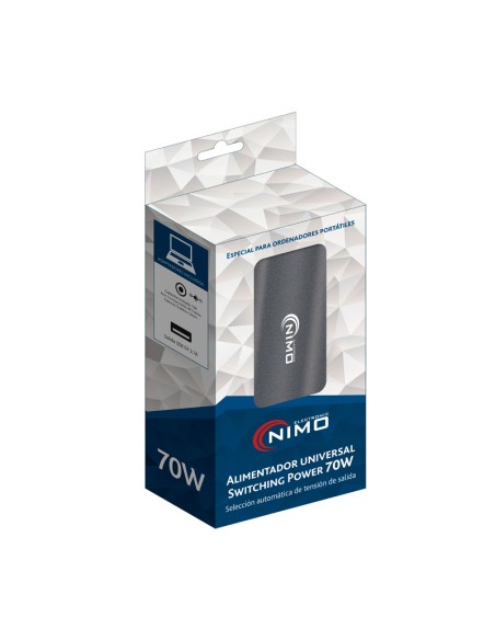 ALIMENTADOR AUTOMATICO PC PORTATIL 15..20VCC/70W ALM291