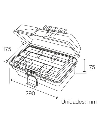 CAJA DE HERRAMIENTAS CLÁSICA CM084