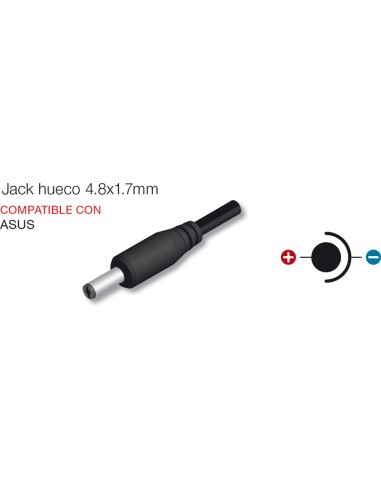 ALIMENTADOR REEMPLAZO NETBOOK ASUS 12VCC