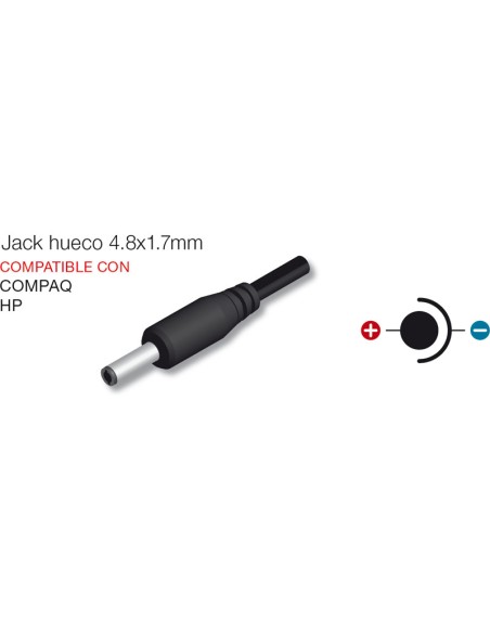 ALIMENTADOR REEMPLAZO NETBOOK HP COMPAQ