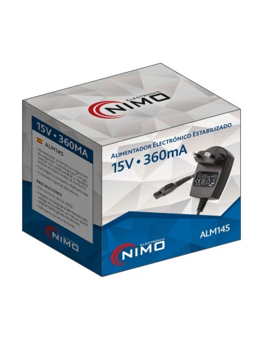 ALIMENTADOR PARA CORTAPELOS 15VCC/360MA ALM145
