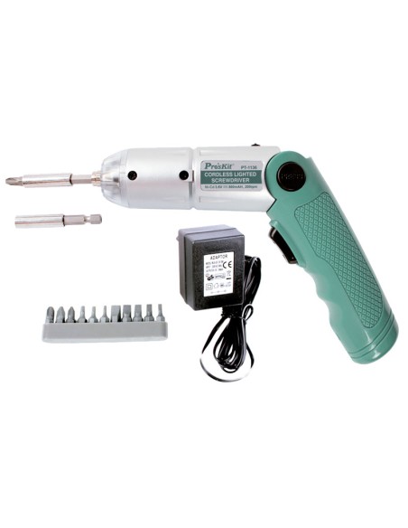 DESTORNILLADOR ELECTRICO INALAMBRICO CON 11 PUNTAS DES1136