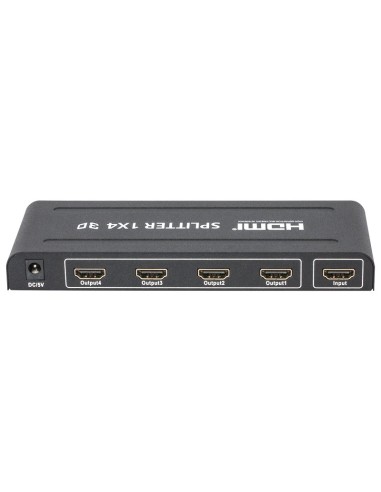 REPARTIDOR ACTIVO DE SEÑAL HDMI SPLITTER 4K 1E:4S ACTVH217