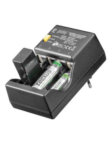 CARGADOR DE BATERIAS AA/AAA/9V NI-CD/NI-