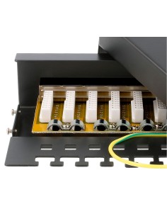 CAJA DE CONEXION RJ45 CAT.6 8 PUERTOS, NEGRO BOX056 2