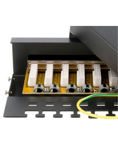 CAJA DE CONEXION RJ45 CAT.6 24 PUERTOS, NEGRO BOX058