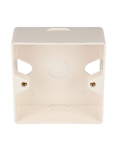 CAJA PARA SUPERFICIE O EMPOTRAR 80X80MM BOX059