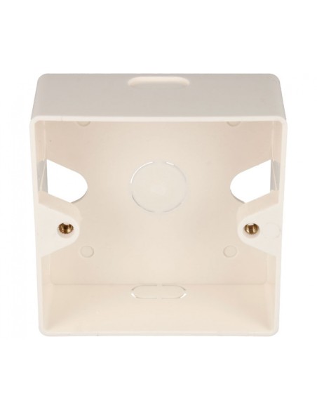 CAJA PARA SUPERFICIE O EMPOTRAR 80X80MM BOX059