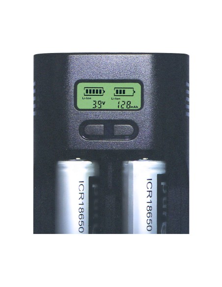 CARGADOR DE BATERIAS UNIVERSAL LCD LI-IO