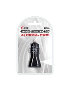 CARGADOR ALIMENTADOR 12-24VCC / USB 5VCC 2