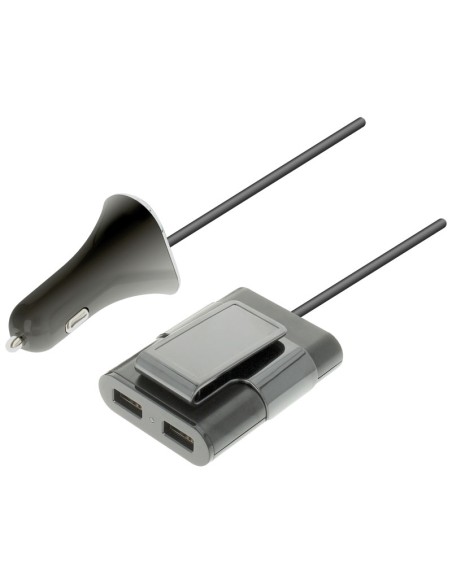 CARGADOR ALIMENTADOR MECHERO 12-24V A 4X