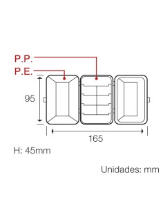 CAJA CLASIFICADORA CON 16 DEPARTAMENTOS 2