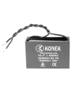 CONDENSADOR DE ARRANQUE MOTOR CON CABLES 2