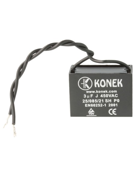 CONDENSADOR DE ARRANQUE MOTOR CON CABLES