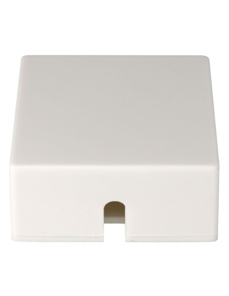 ROSETA MURAL CON SALIDA LATERAL RJ11, BL