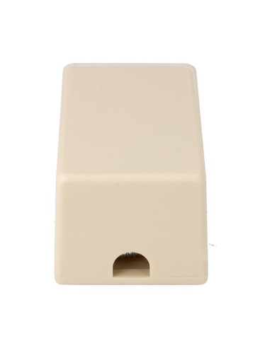 ROSETA MURAL SALIDA LATERAL RJ45, CRIMPA