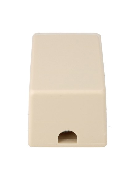 ROSETA MURAL SALIDA LATERAL RJ45, CRIMPA