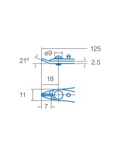 ALICATE DE CORTE CON CLIK ANTIRREBOTE HR 2