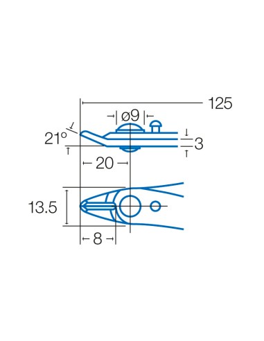 MICRO ALICATE DE CORTE HRV1188