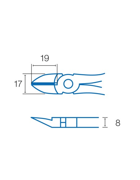 ALICATE DE CORTE PARA PLÁSTICO HRV1189