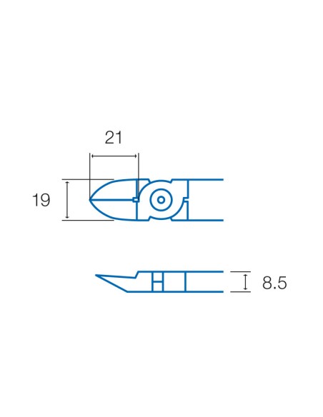 ALICATE DE CORTE PARA PLASTICO HRV1191