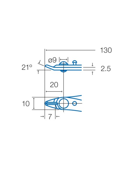 MICRO ALICATE DE CORTE HRV2500