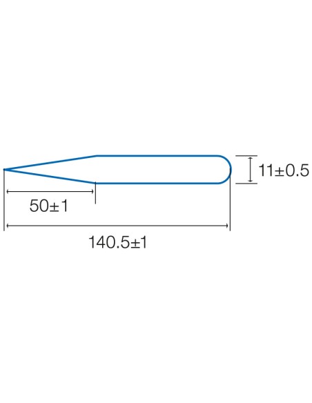 PINZAS DE PUNTAS RECTAS SUPER LARGAS ANT