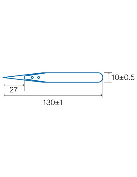 PINZAS DE PRECISIÓN DE PUNTAS CERÁMICAS