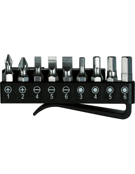 JUEGO MANGO CARRACA CON PUNTAS PLANAS, PH Y HEXAGONAL HRV6014