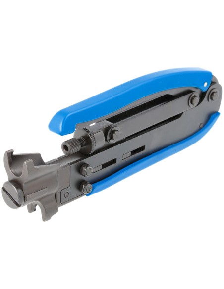 CRIMPADORA POR COMPRESION PARA COAXIALES RG59, RG6 Y RG11 HRV6170