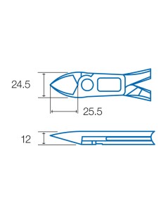 ALICATE DE CORTE DIAGONAL 7" DE ALTA PRE 2