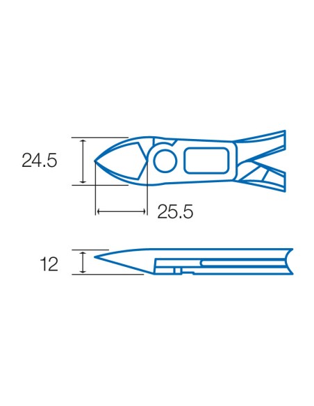 ALICATE DE CORTE DIAGONAL 7" DE ALTA PRESION DE PALANCA HRV8937