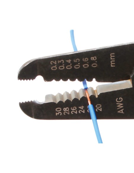 ALICATE DE CORTE Y PELACABLES HRV1187