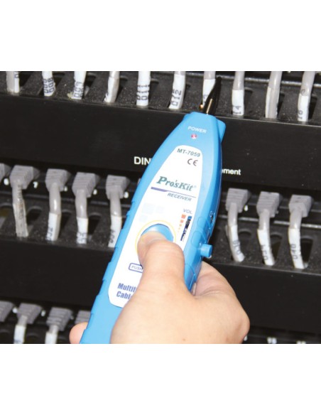 TESTER DE REDES Y LOCALIZADOR DE CABLES POR TONO TESMT7059