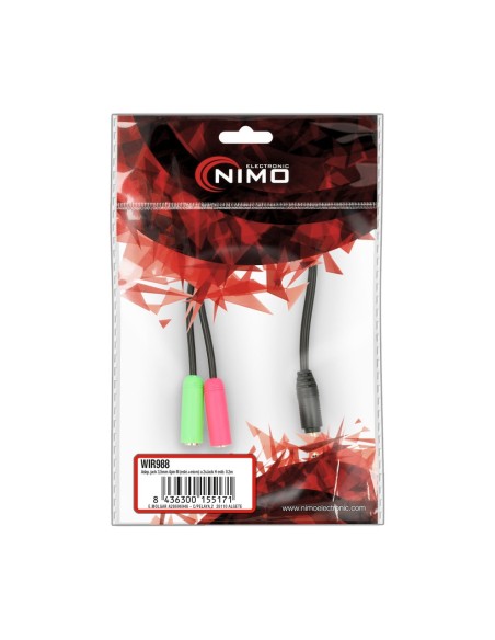 ADAP. JACK 3,5MM 4PIN M (ESTÉ.+MICRO) A