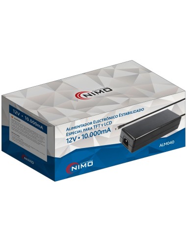 ALIMENTADOR ELECTRONICO UNIVERSAL 12VCC/10,0A ALM040