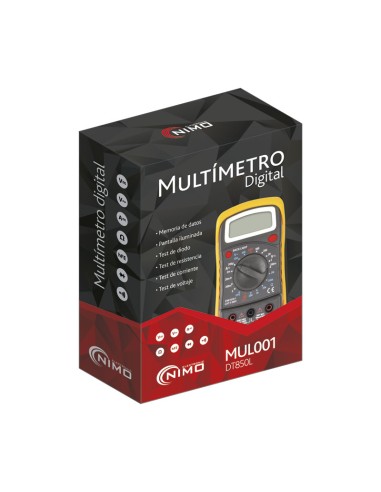 MULTIMETRO DIGITAL BASICO MUL001